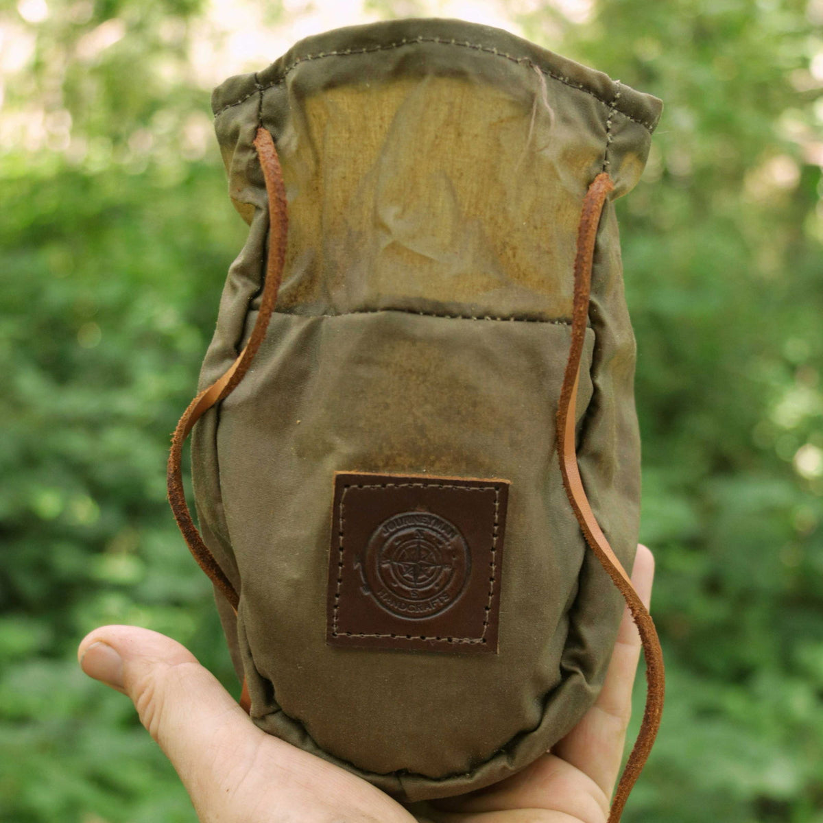 Coffee Pouch Sami Style Wax Canvas for Campfire Coffee