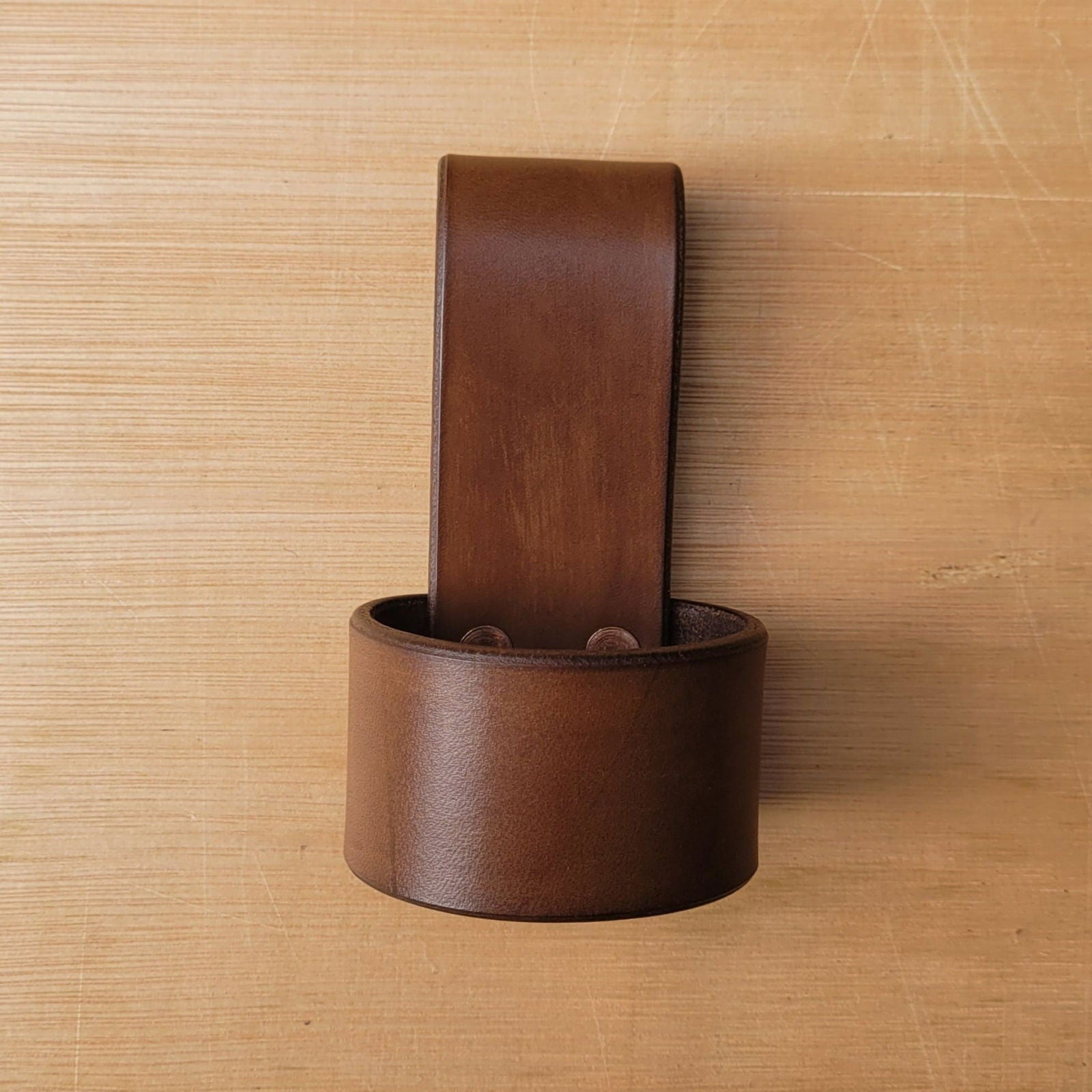 Axe Belt Loop Veg Tan Leather - Journeyman Handcraft
