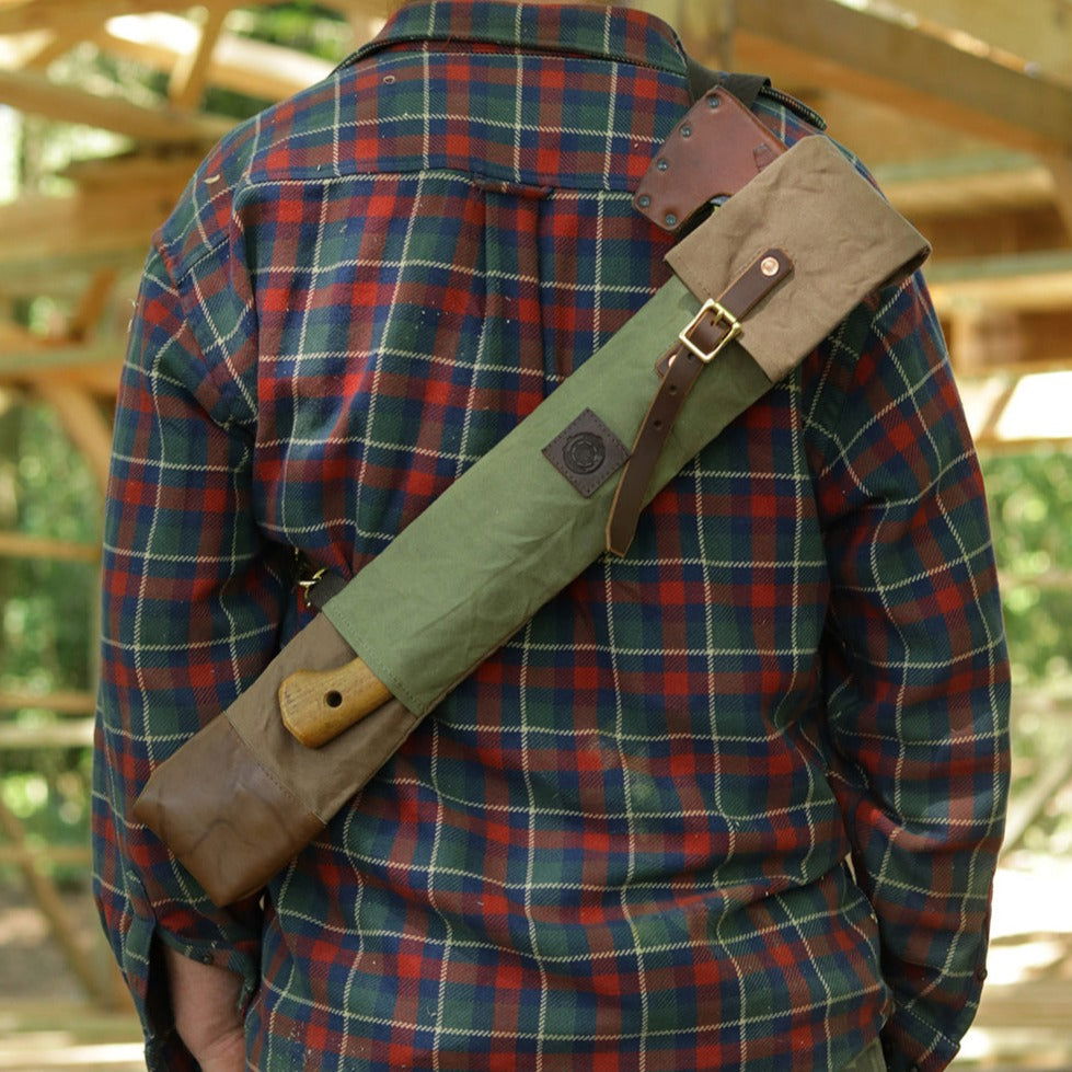 Bucksaw and Axe Carry Case - Journeyman Handcraft