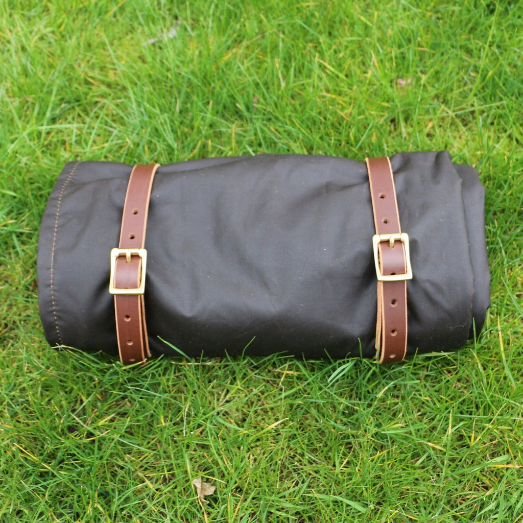 Bushcraft Blanket Wool and Wax Canvas Ground Mat - Journeyman Handcraft
