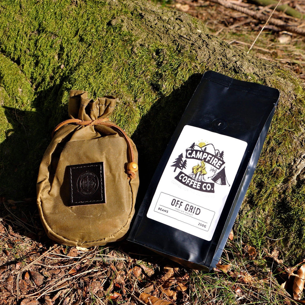 Campfire Coffee Grounds Beans and Bags - Journeyman Handcraft