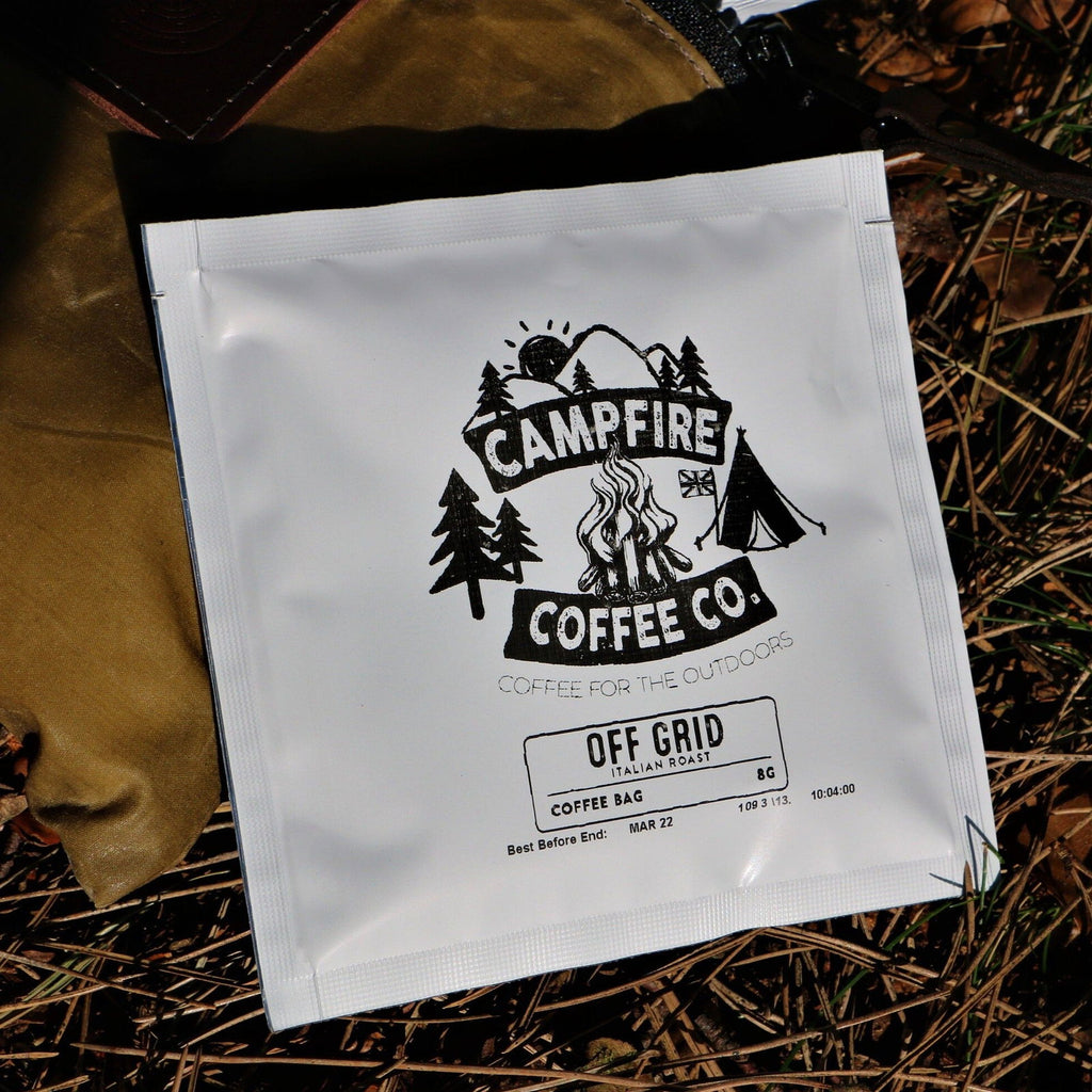 Campfire Coffee Grounds Beans and Bags - Journeyman Handcraft
