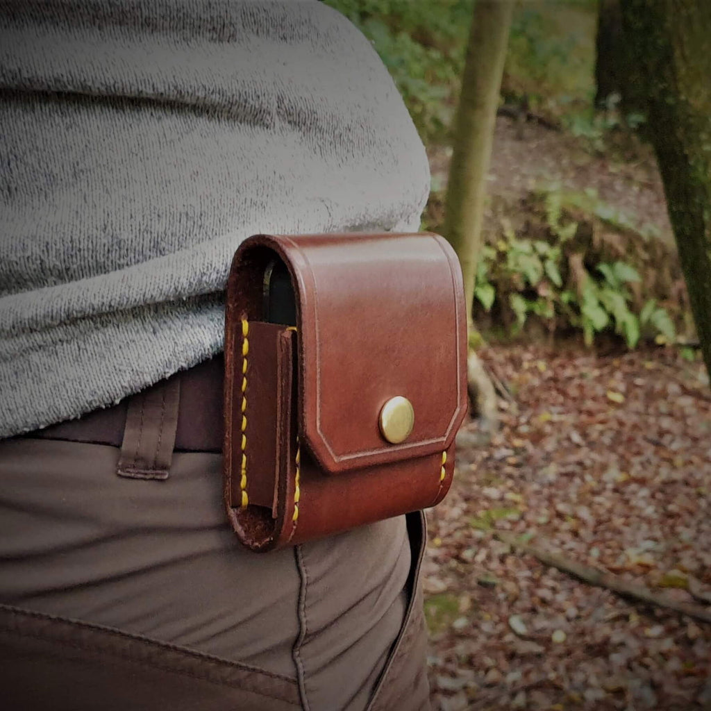 Compass Pouch Belt Pouch - Journeyman Handcraft