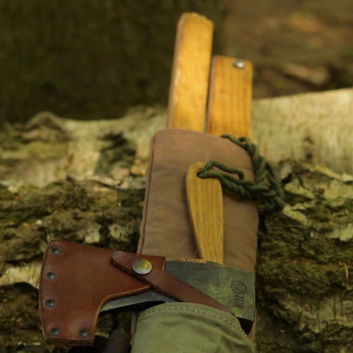 Folding Beech Wooden Bucksaw - Journeyman Handcraft