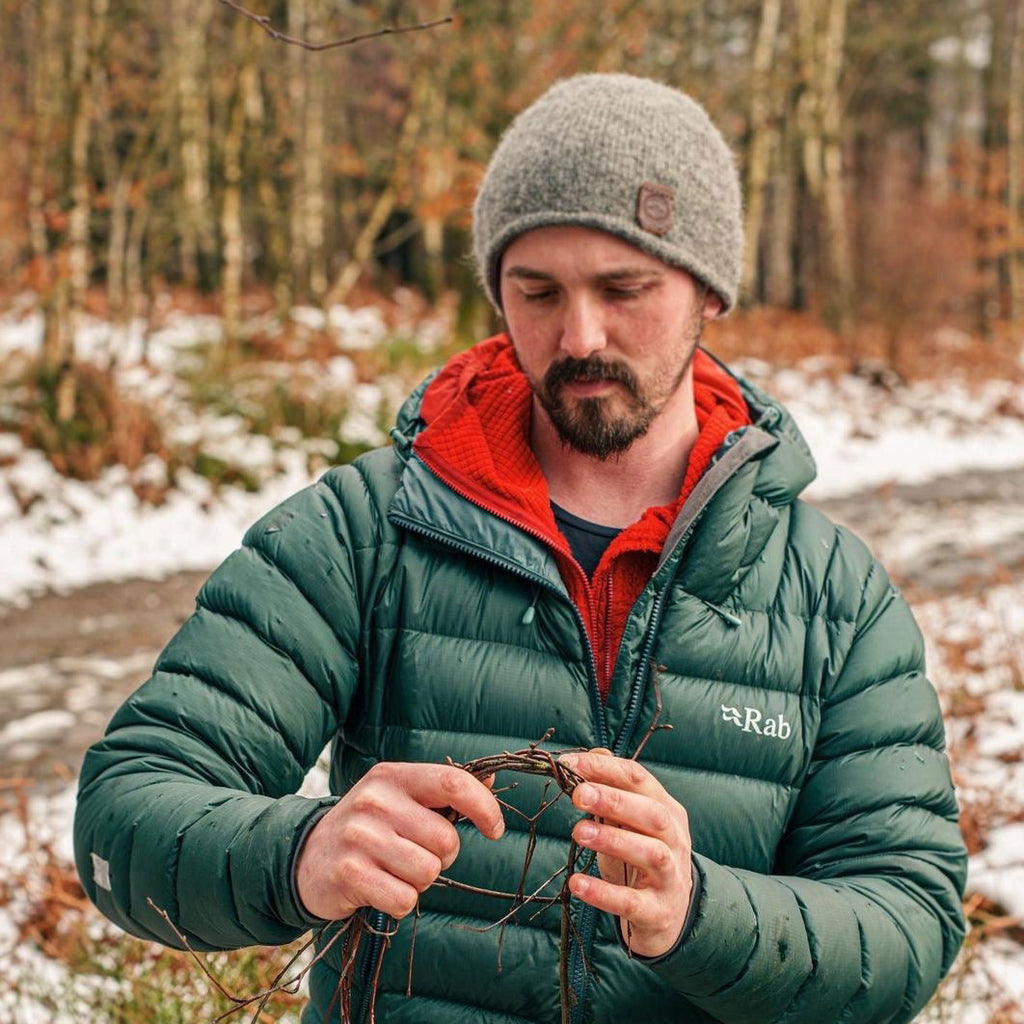 Grey Explorer Beanie - Journeyman Handcraft