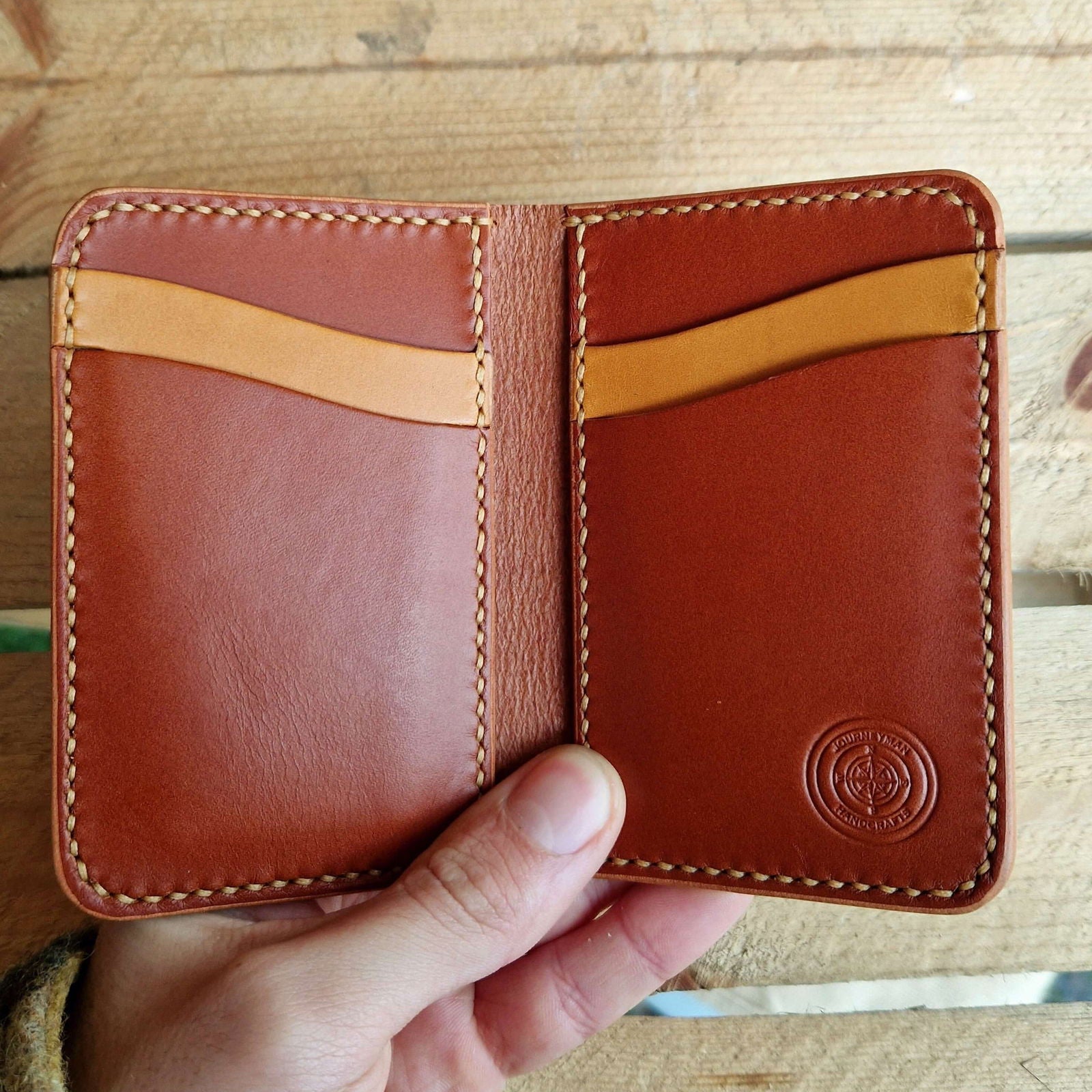 Hand-Stitched Premium Wallet - Journeyman Handcraft