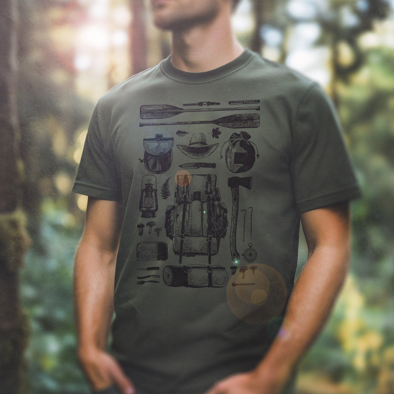 Camping Essentials Unisex t-shirt