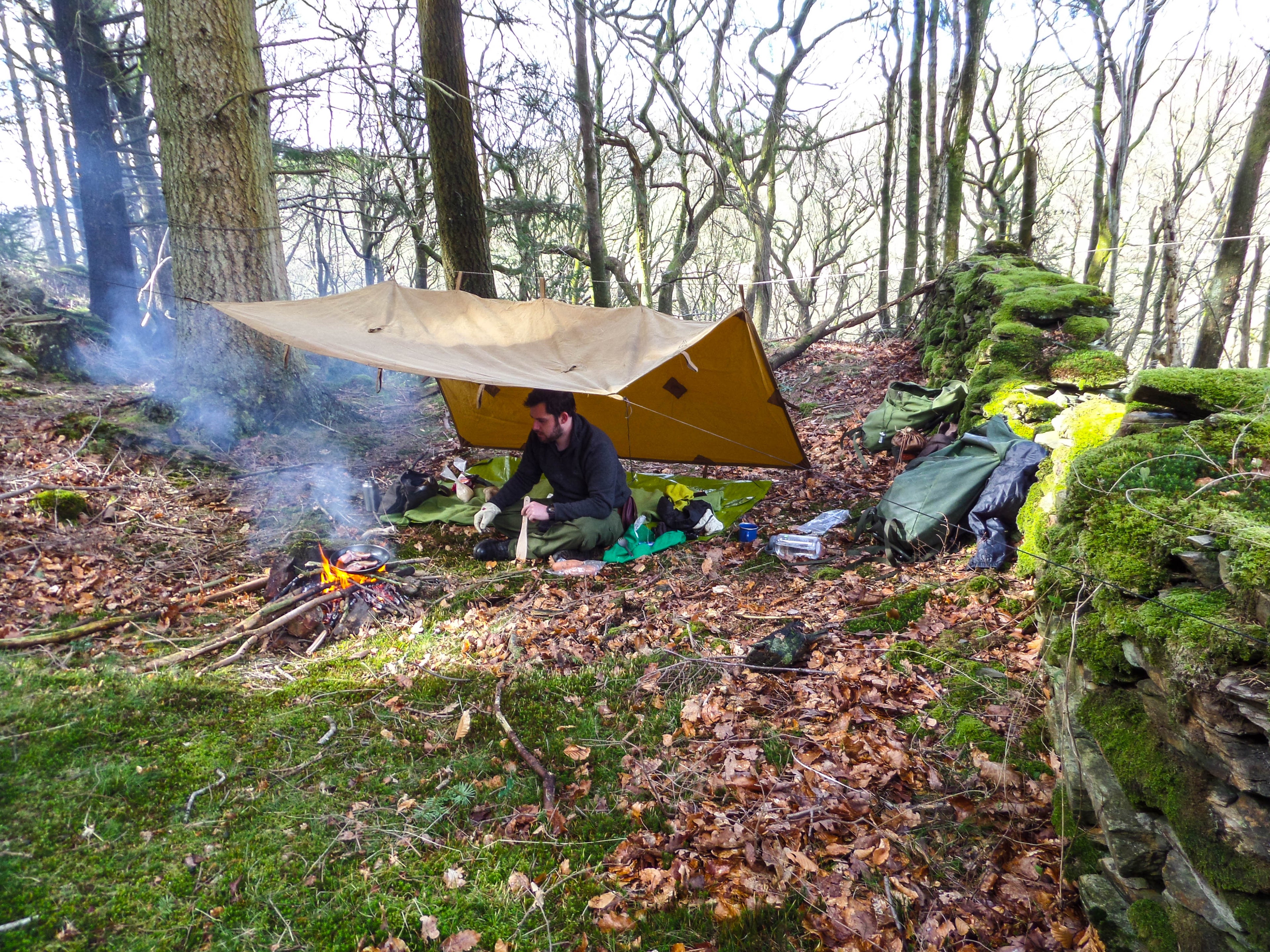 Wax Canvas / Oilskin Tarp