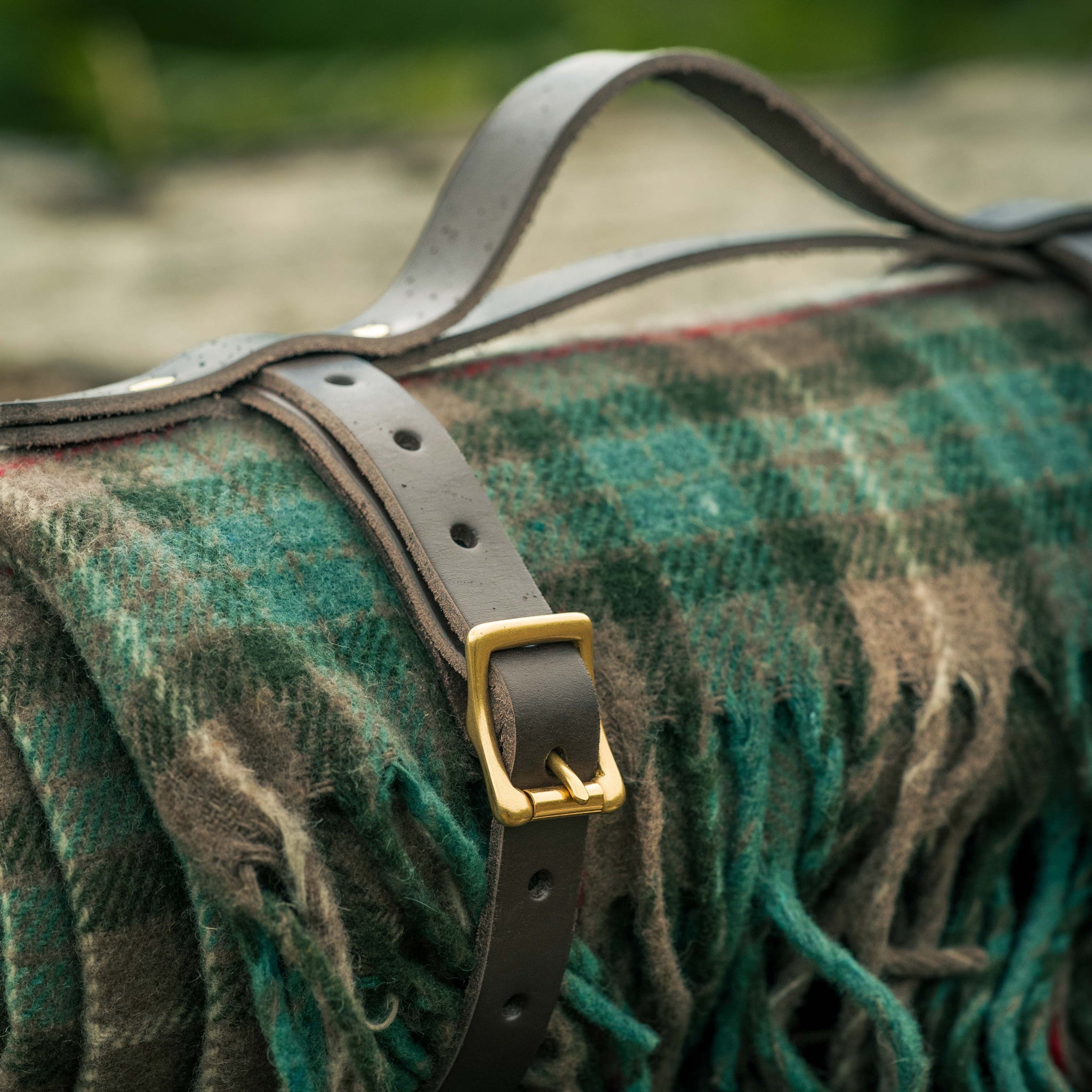 Wool Tartan Blanket/Throw