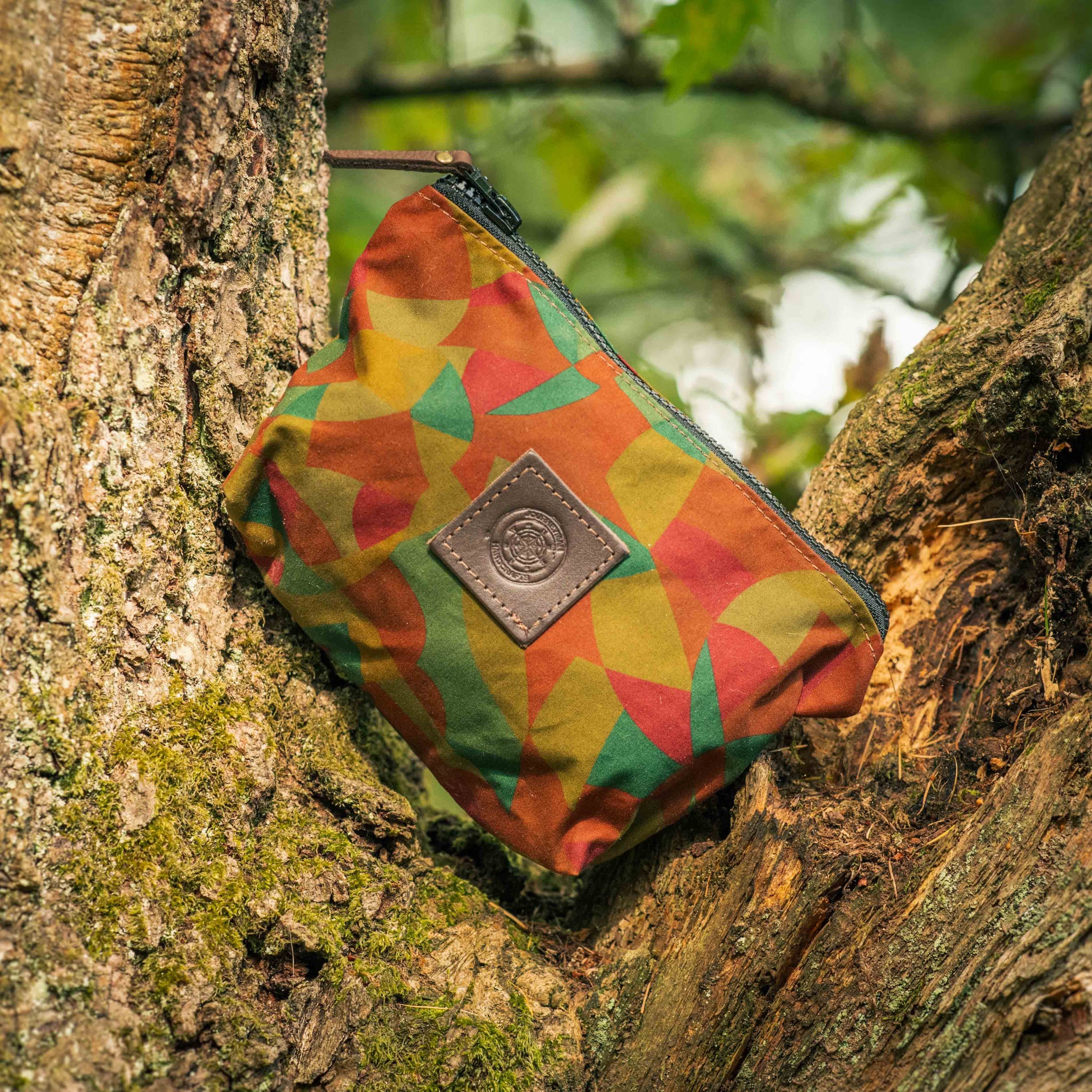 Camo Patchwork Pouch