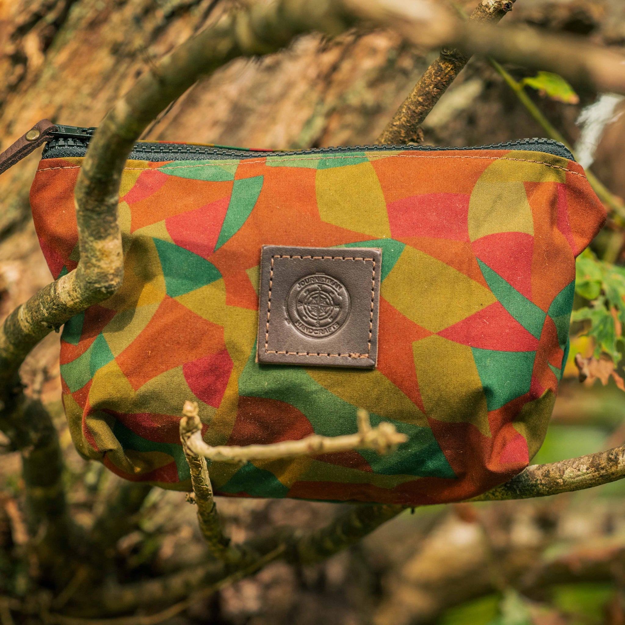 Camo Patchwork Pouch