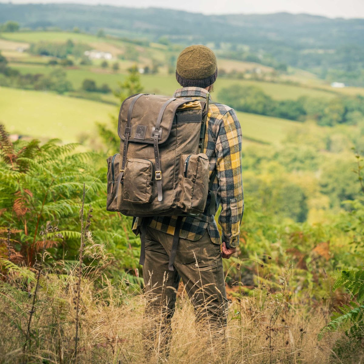LK Pack Frame Compatible Wayfarer Rucksack – Journeyman Handcraft