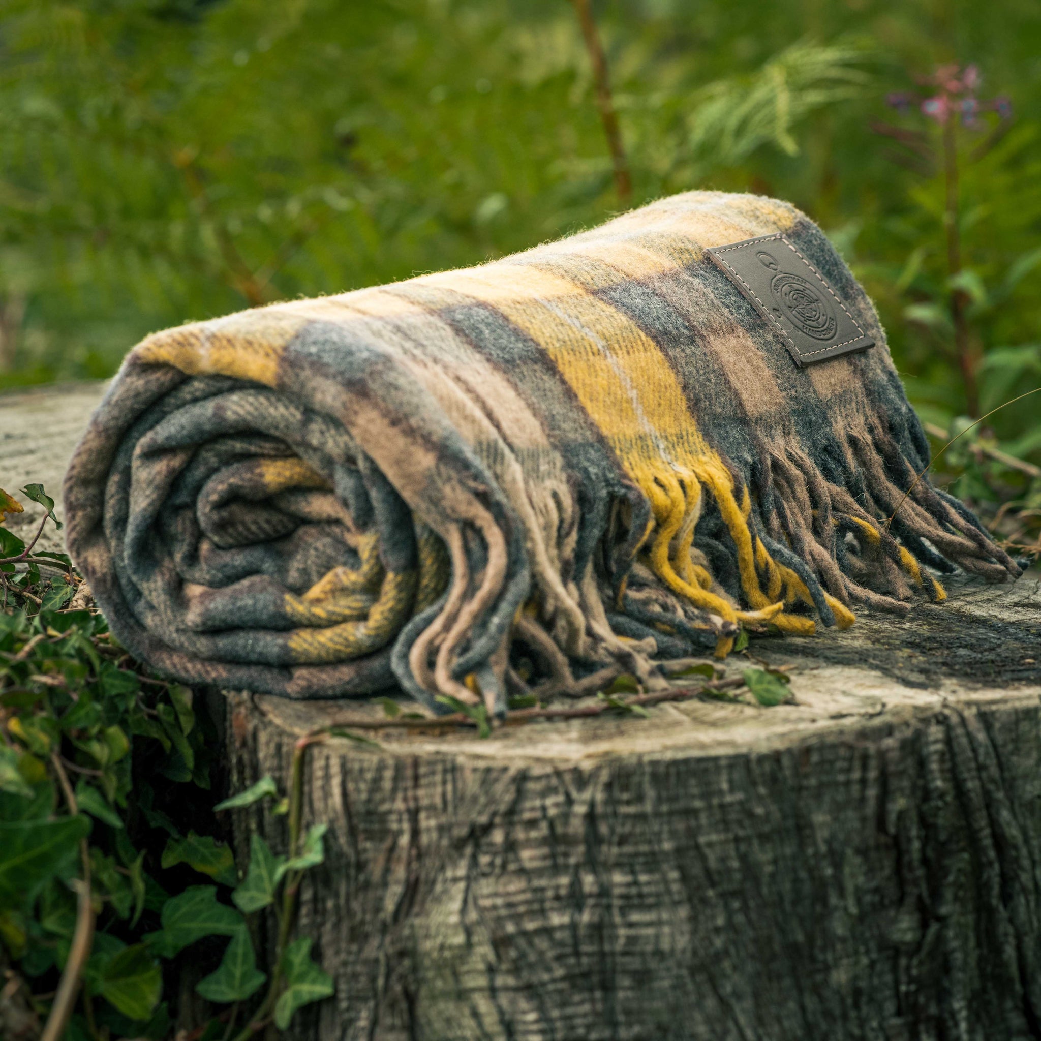 Wool Tartan Blanket/Throw