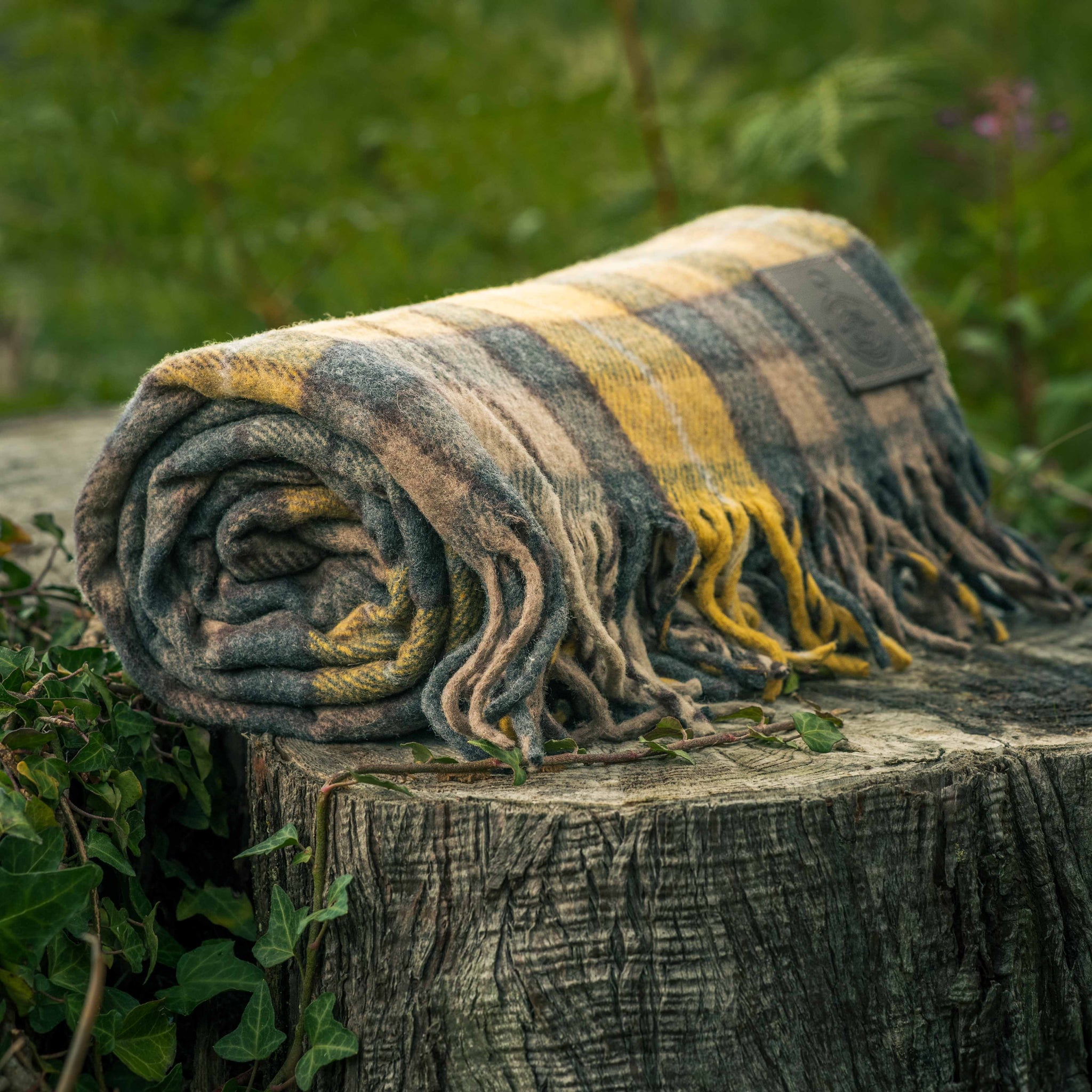 Wool Tartan Blanket/Throw