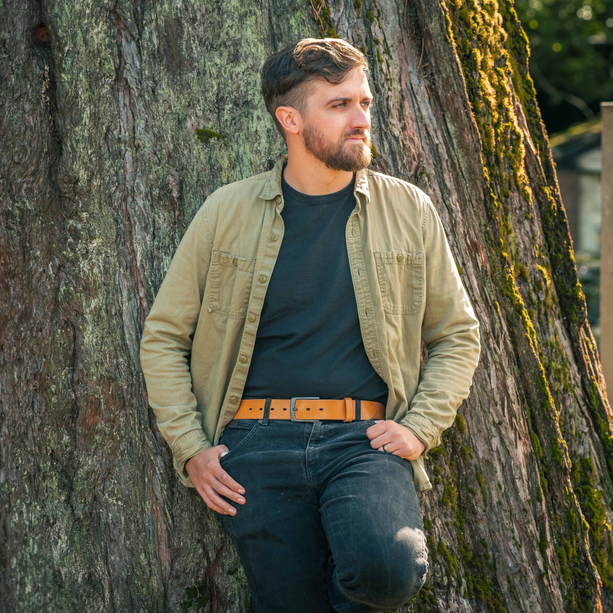 The Camden Belt | Gun Metal Buckle