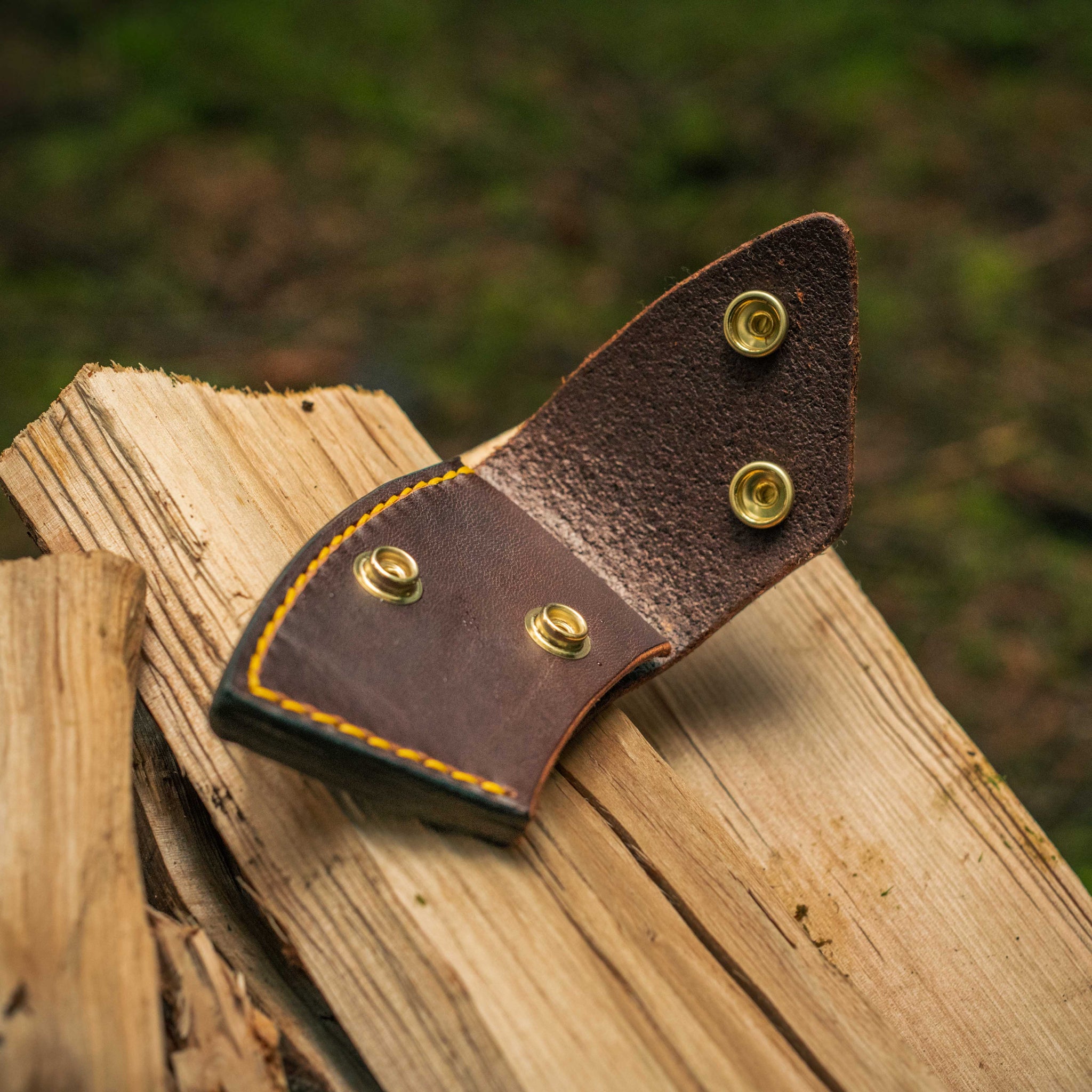 Leather Axe Sheath - GFB Small Forest Axe