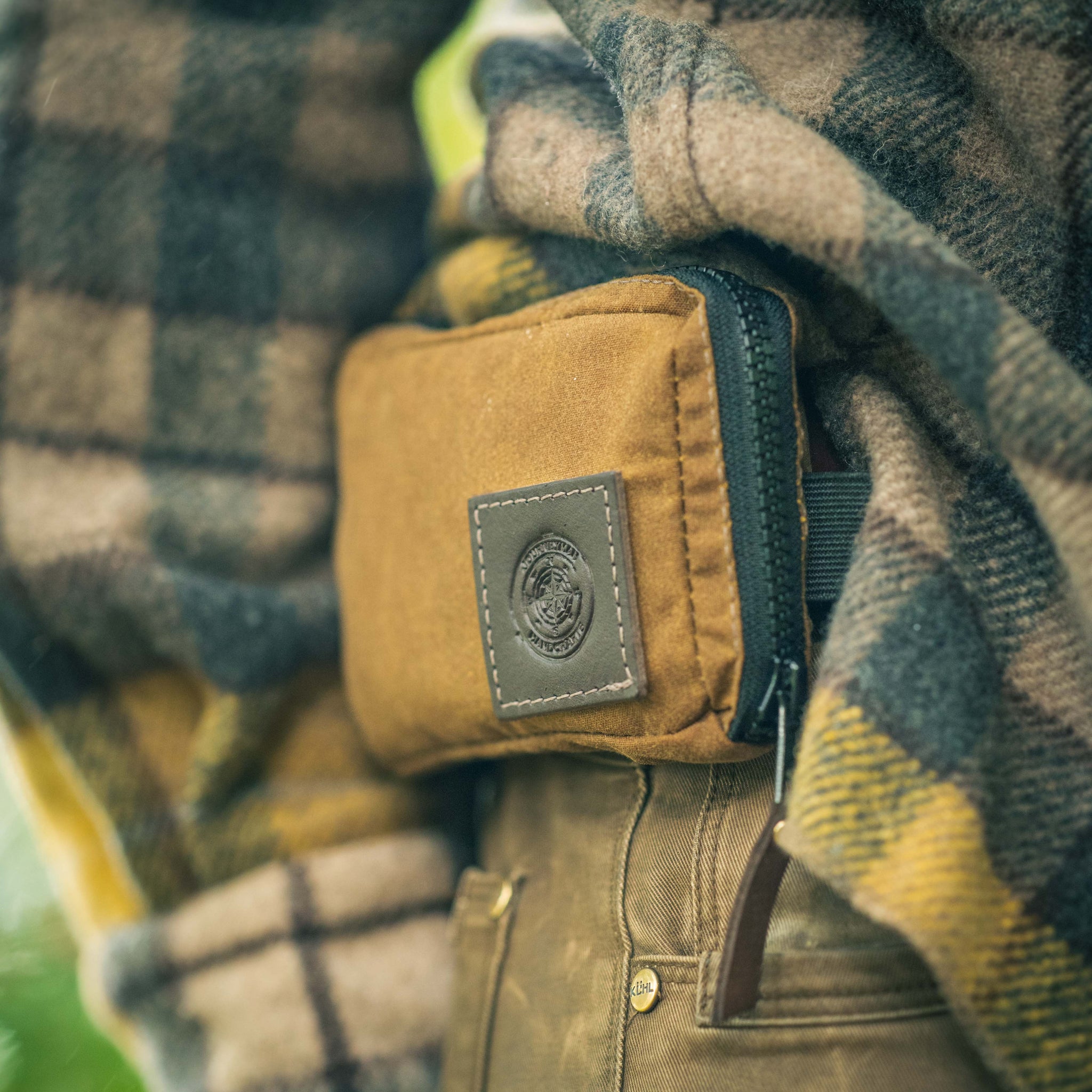 Compact Belt Pouch – Quick-Access Canvas EDC