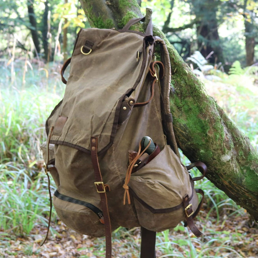The Journey Pack Bushcraft Wax Canvas Rucksack – Journeyman Handcraft