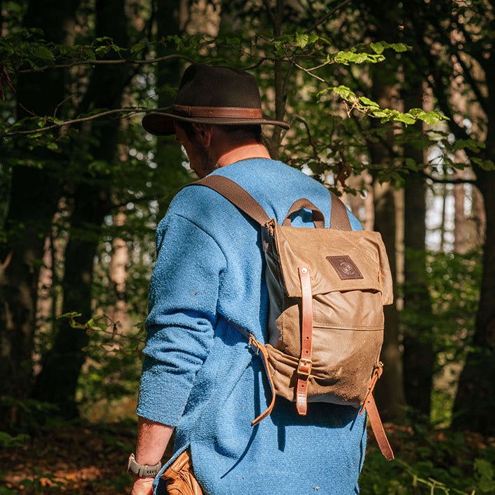 Scouting Backpack The Scout Pack – Versatile Wax Canvas Backpack – Journeyman Handcraft