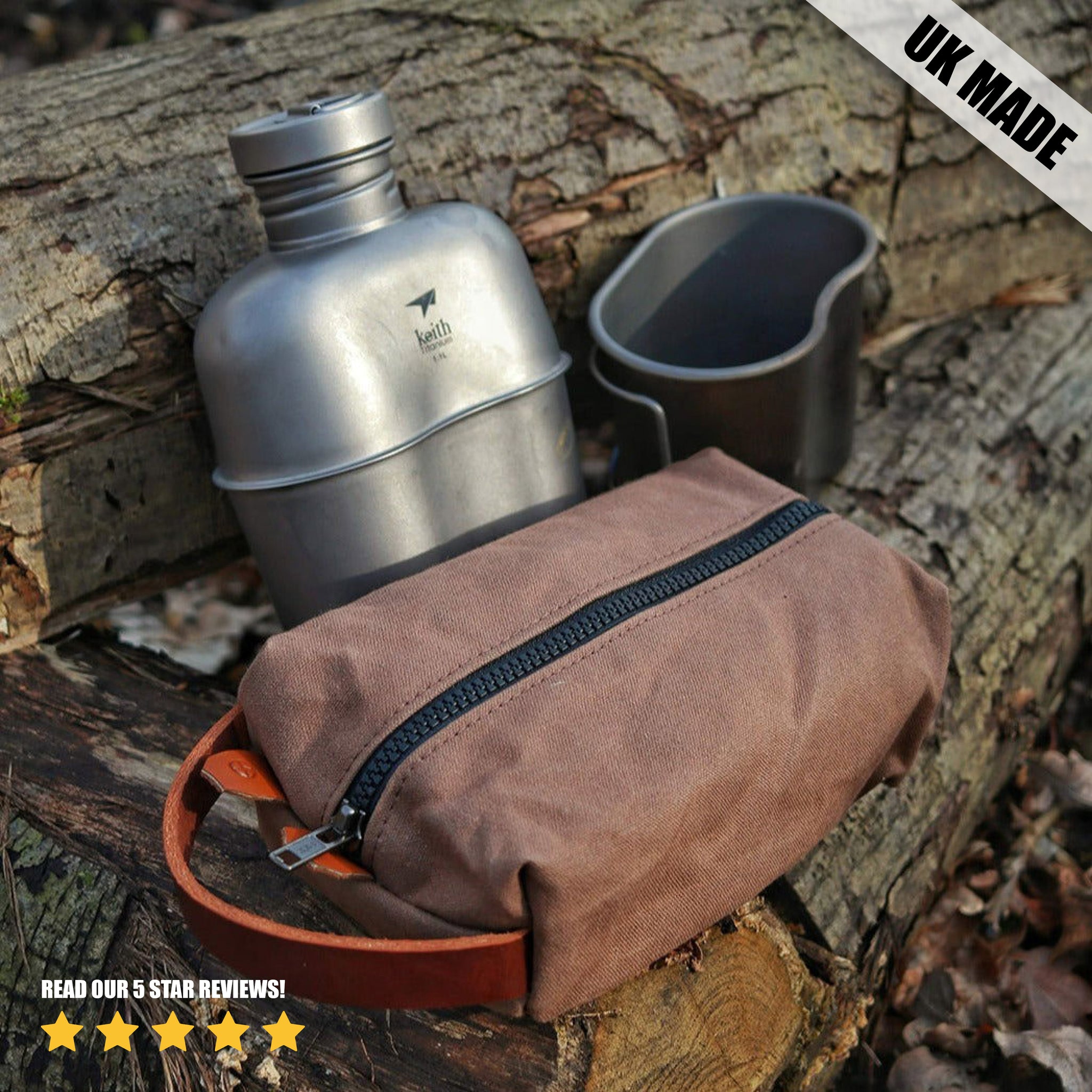 Wax Canvas Possibles Pouch | With Leather Handle – Journeyman