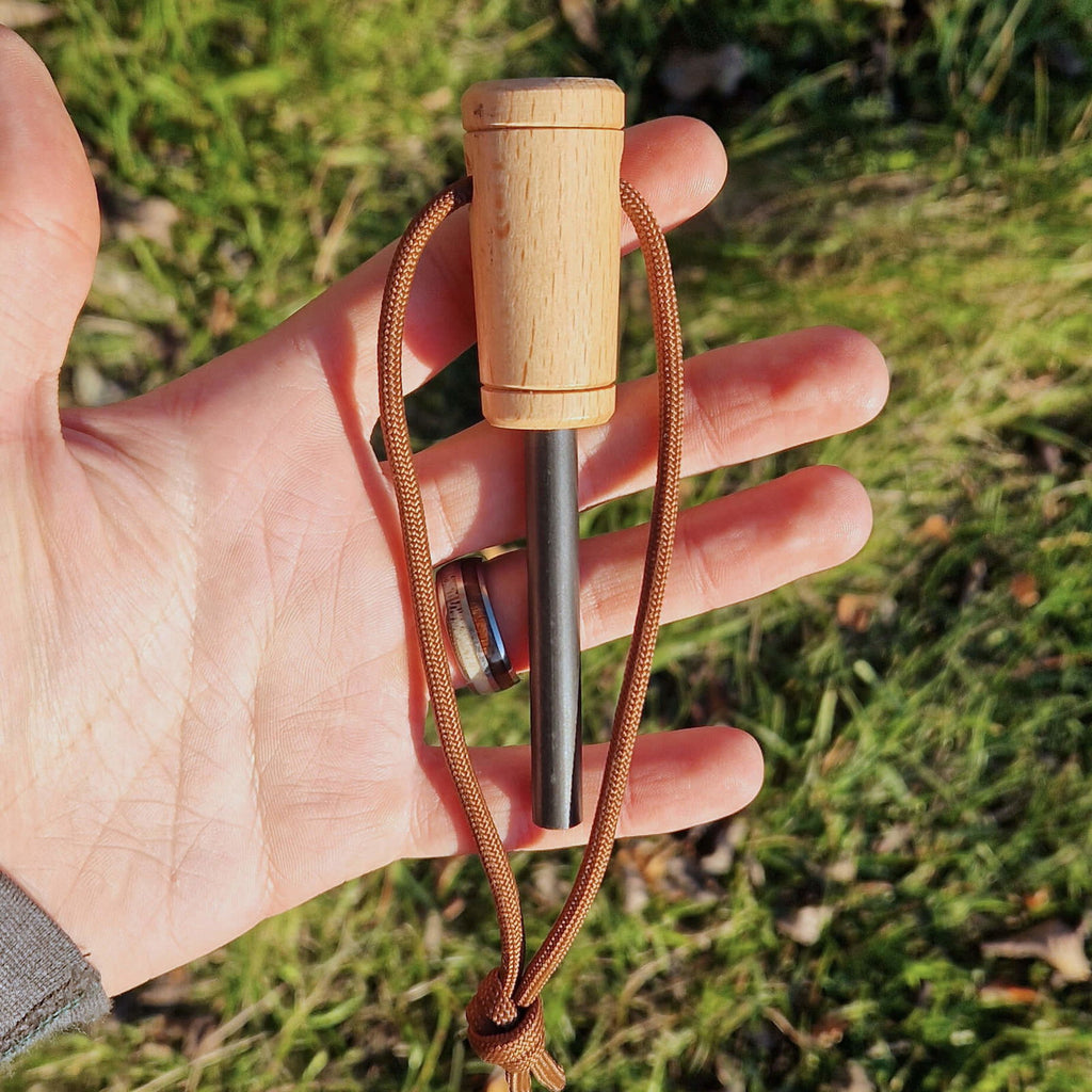 Wooden Ferro Rod - Journeyman Handcraft