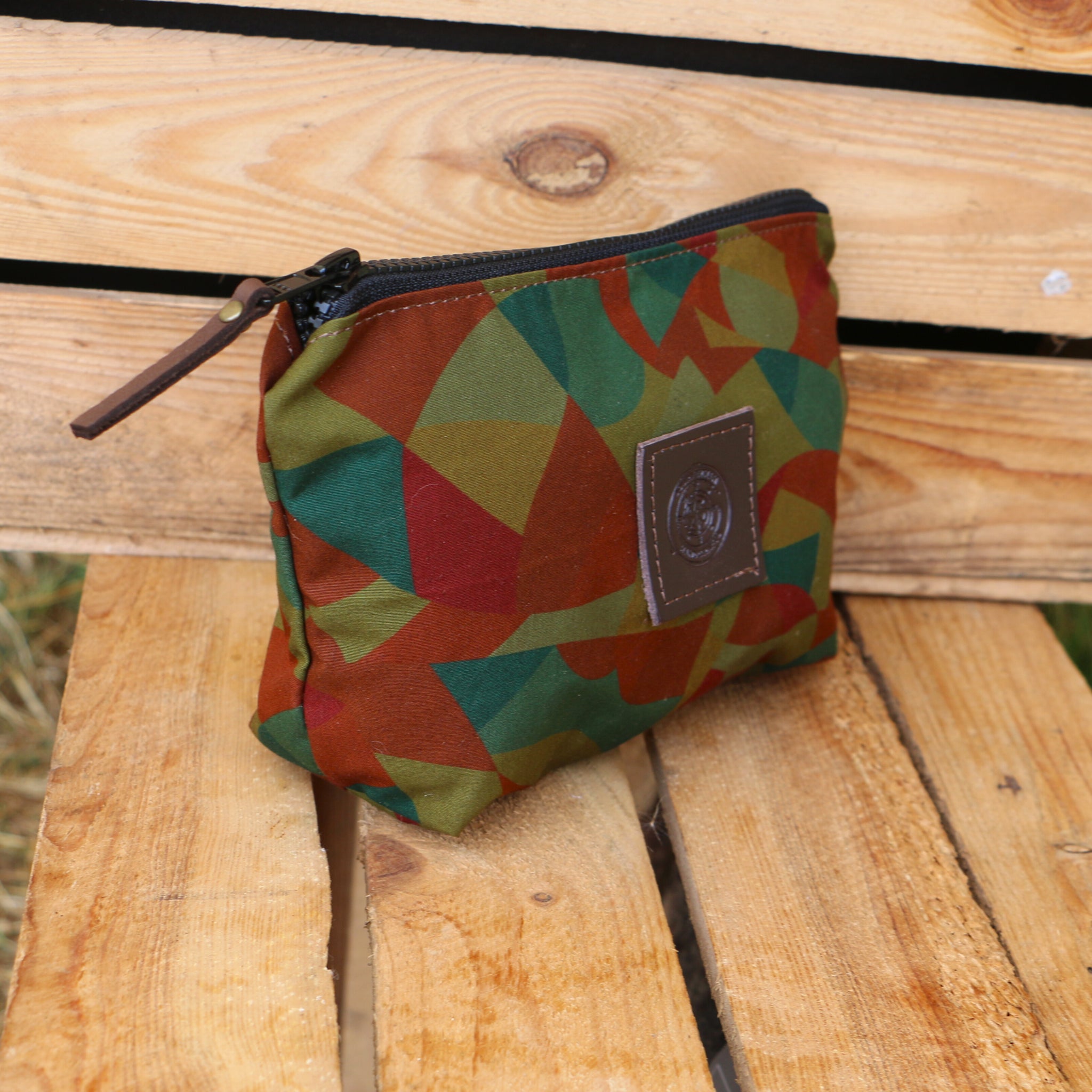 Camo Patchwork Pouch