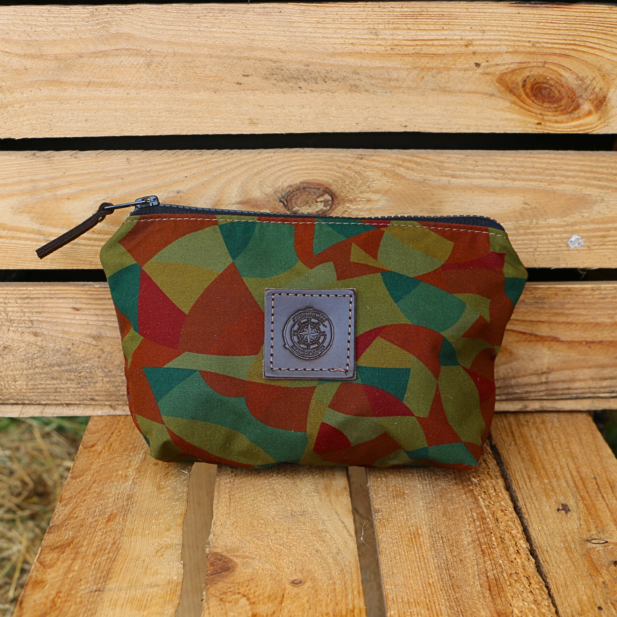 Camo Patchwork Pouch